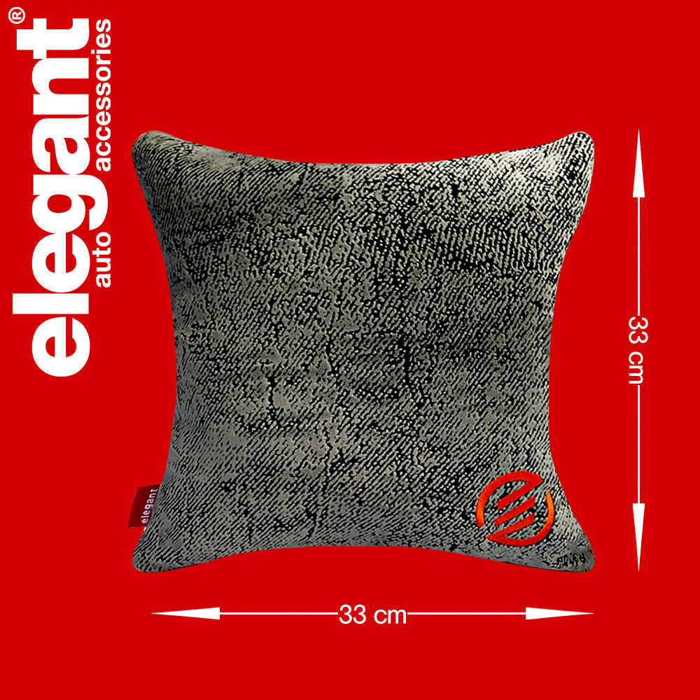 Elegant Comfy Velvet Cushion & Neck Rest Car Pillow CU13